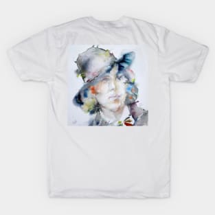 OSCAR WILDE watercolor portrait .12 T-Shirt